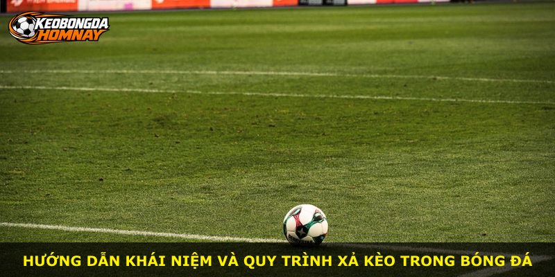 Hướng dẫn khái niệm và quy trình xả kèo trong bóng đá