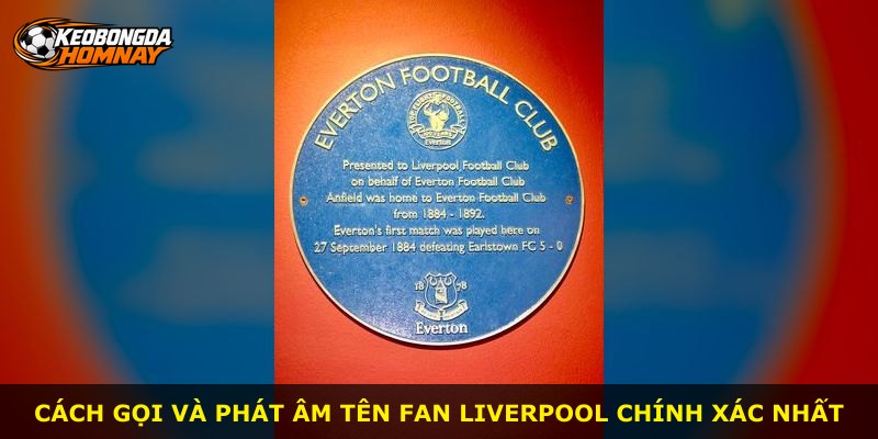 Cách gọi và phát âm tên fan Liverpool chính xác nhất