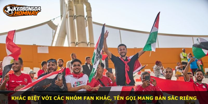 Khác biệt với các nhóm fan khác, tên gọi mang bản sắc riêng
