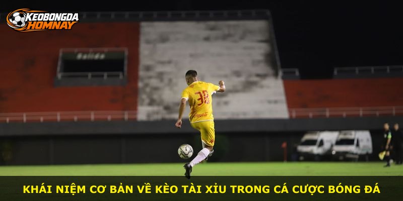 Khái niệm cơ bản về kèo Tài Xỉu trong cá cược bóng đá