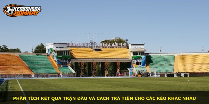 Phân tích kết quả trận đấu và cách trả tiền cho các kèo khác nhau