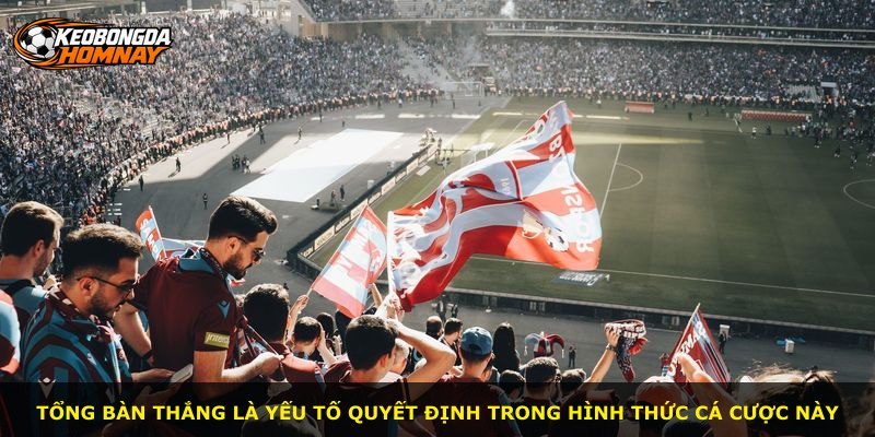 Tổng bàn thắng là yếu tố quyết định trong hình thức cá cược này