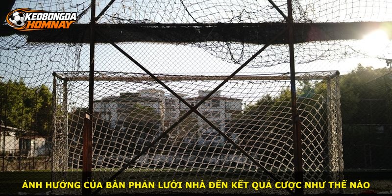 Ảnh hưởng của bàn phản lưới nhà đến kết quả cược như thế nào