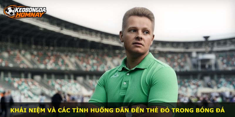 Khái niệm và các tình huống dẫn đến thẻ đỏ trong bóng đá