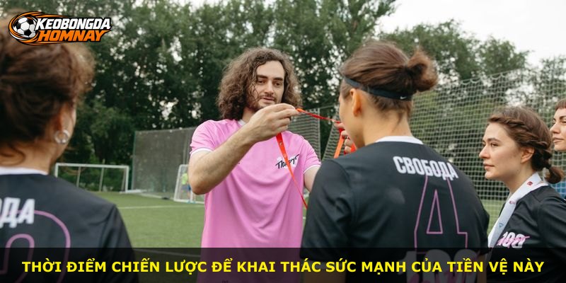 Thời điểm chiến lược để khai thác sức mạnh của tiền vệ này