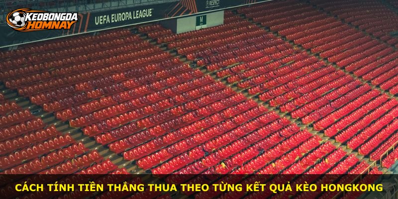 Cách tính tiền thắng thua theo từng kết quả kèo Hongkong